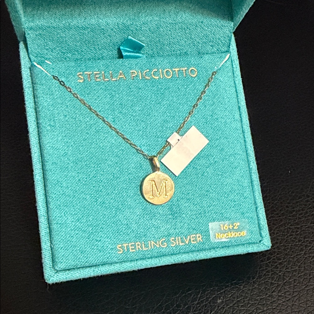 Stella Picciotto Gold Initial Necklace